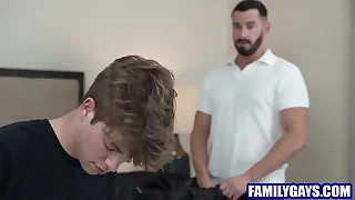 Stepson fucks stepdad bareback